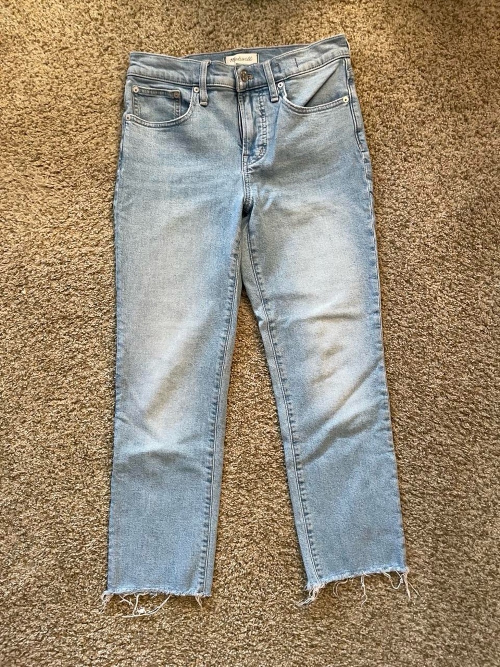 Madewell perfect vintage denim jeans 90s retro basics 26 petite